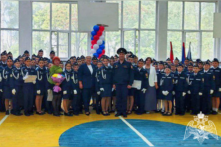 В Подмосковье открылись два подшефных класса Росгвардии
