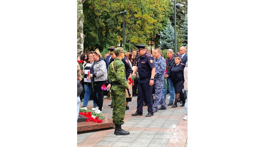 В Подмосковье росгвардейцы приняли участие в мероприятиях, посвящённых Дню солидарности в борьбе с терроризмом
