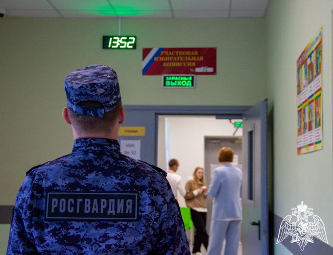 Росгвардия обеспечила безопасность Единого дня голосования в Подмосковье