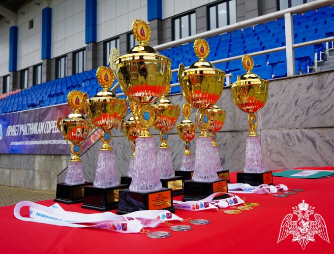 Сборная команда подмосковного главка Росгвардии завоевала «серебро» на чемпионате Центрального округа по служебному троеборью