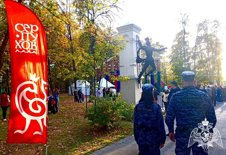 Росгвардия приняла участие в обеспечении правопорядка на массовых мероприятиях в Подмосковье