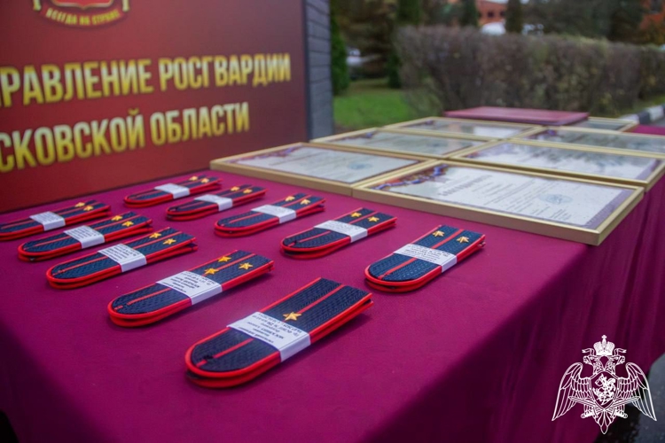 Сотрудники подмосковных спецподразделений Росгвардии, выполнявшие служебный долг на Северном Кавказе, вернулись из очередной командировки