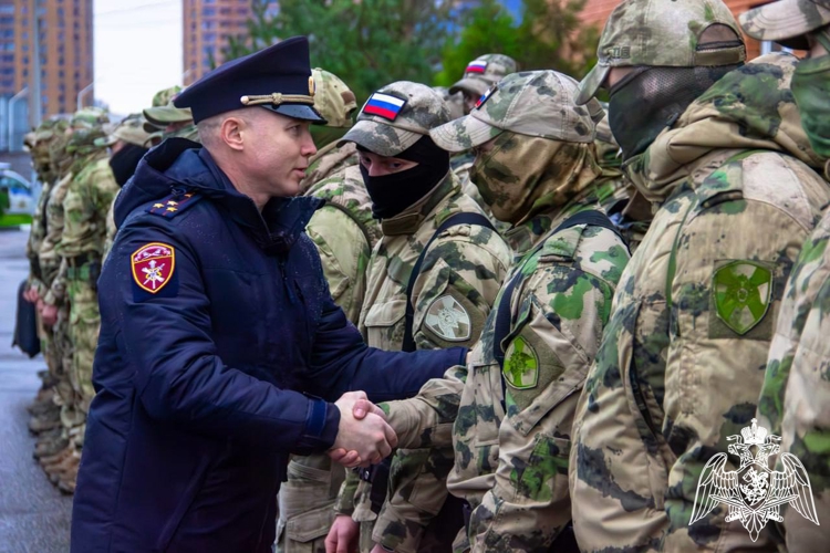 Сотрудники подмосковных спецподразделений Росгвардии, выполнявшие служебный долг на Северном Кавказе, вернулись из очередной командировки