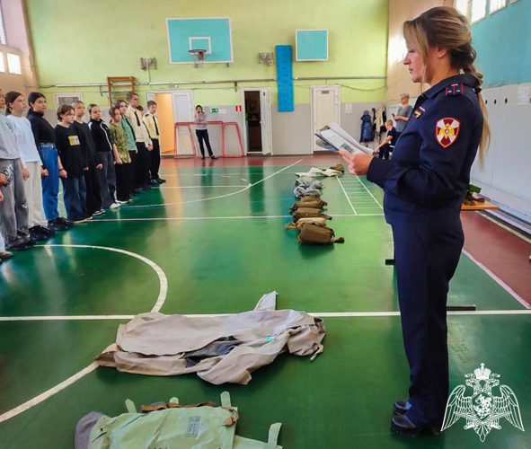 Росгвардейцы провели Урок безопасности в Подмосковье 