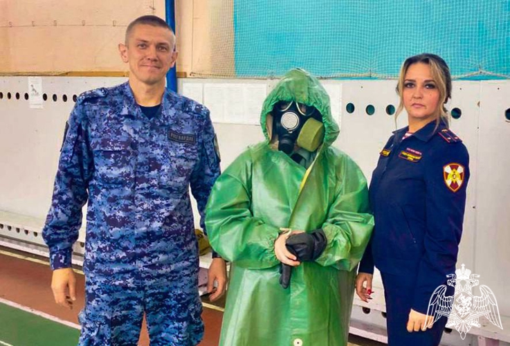Росгвардейцы провели Урок безопасности в Подмосковье 