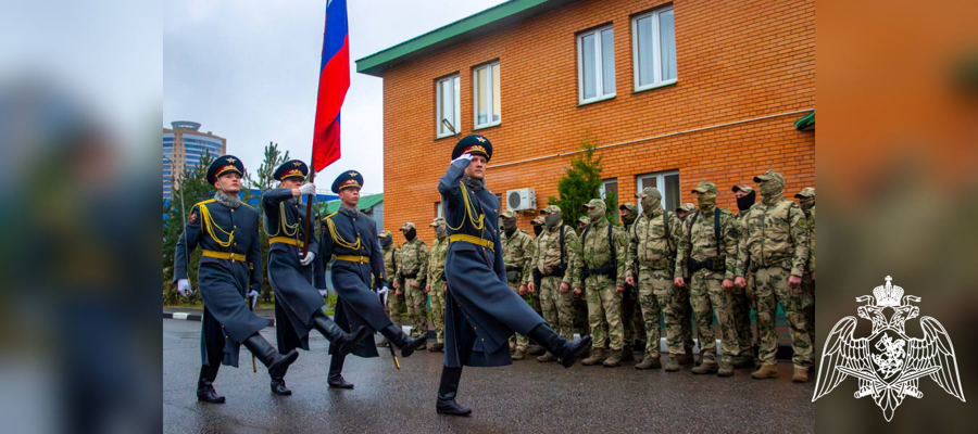 Сотрудники подмосковных спецподразделений Росгвардии, выполнявшие служебный долг на Северном Кавказе, вернулись из очередной командировки