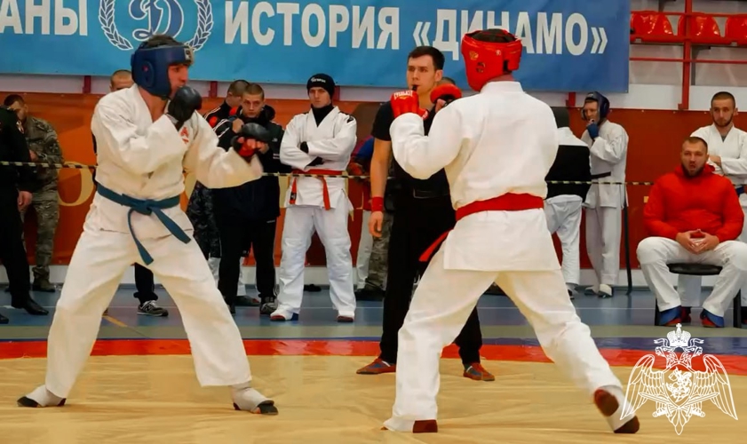 Команда подмосковного главка Росгвардии завоевала "серебро" на чемпионате Центрального округа по рукопашному бою