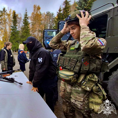 В Подмосковье сотрудники спецподразделения Росгвардии приняли участие в организации военно-патриотического форума