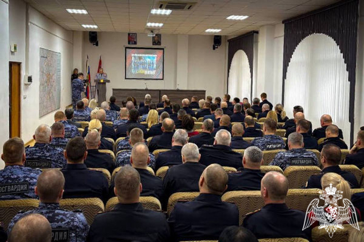В подмосковном главке Росгвардии состоялось торжественное мероприятие, посвящённое Дню вневедомственной охраны