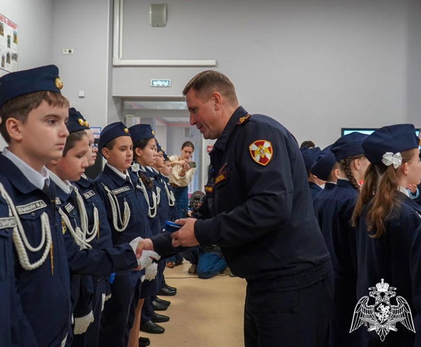 В Подольске открылся третий кадетский класс Росгвардии