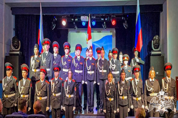 В Электростали состоялось торжественное открытие кадетского класса Росгвардии