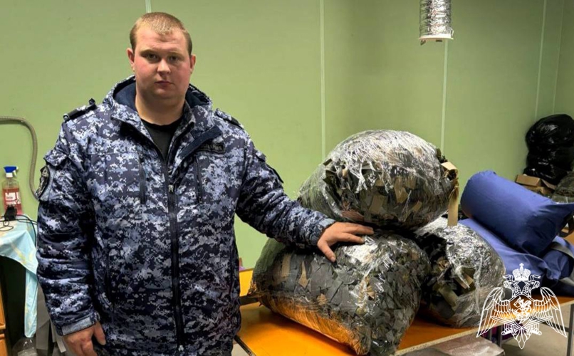 Подмосковные росгвардейцы передали гуманитарную помощь участникам специальной военной операции