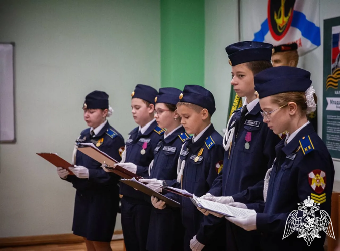 Росгвардейцы провели патриотическое мероприятие для кадетов в Подмосковье