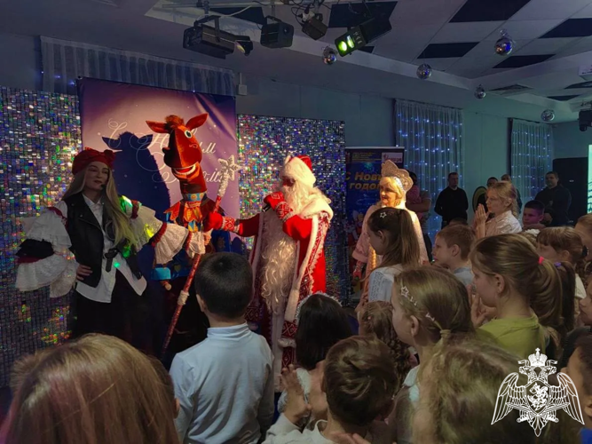 В Подмосковье состоялся новогодний праздник для детей сотрудников вневедомственной охраны