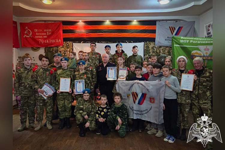 Росгвардейцы организовали новогодний военно-спортивный турнир в Подмосковье