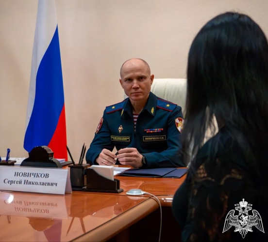 Начальник подмосковного главка Росгвардии провел личный прием граждан