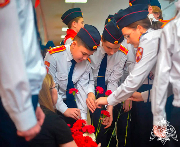 Росгвардейцы приняли участие в мероприятии, посвященному Дню памяти воинов-интернационалистов в Подмосковье