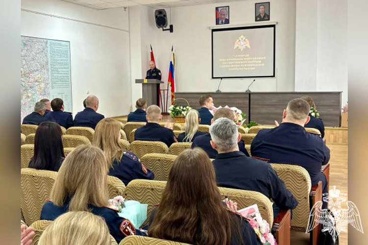В подмосковном главке Росгвардии состоялось торжественное мероприятие, посвящённое Дню образования подразделений государственного контроля и лицензионно-разрешительной работы