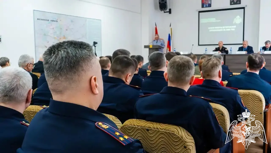 В Подмосковье подвели итоги деятельности региональной ветеранской организации войск правопорядка за 2025 год