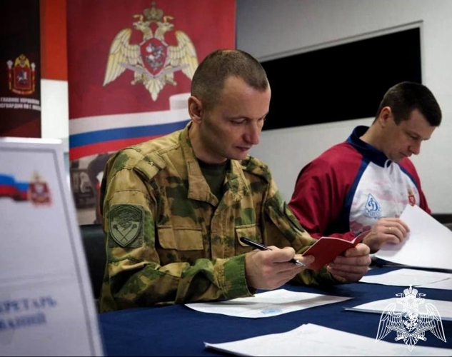 Сотрудники подмосковного главка Росгвардии завоевали "серебро" на Чемпионате Центрального округа по волейболу