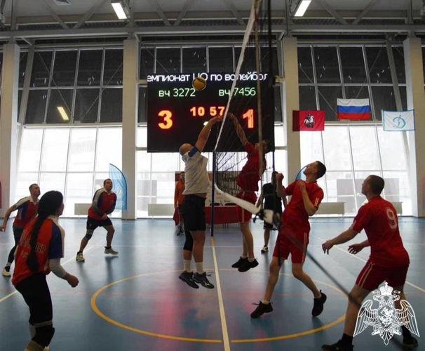 Сотрудники подмосковного главка Росгвардии завоевали "серебро" на Чемпионате Центрального округа по волейболу