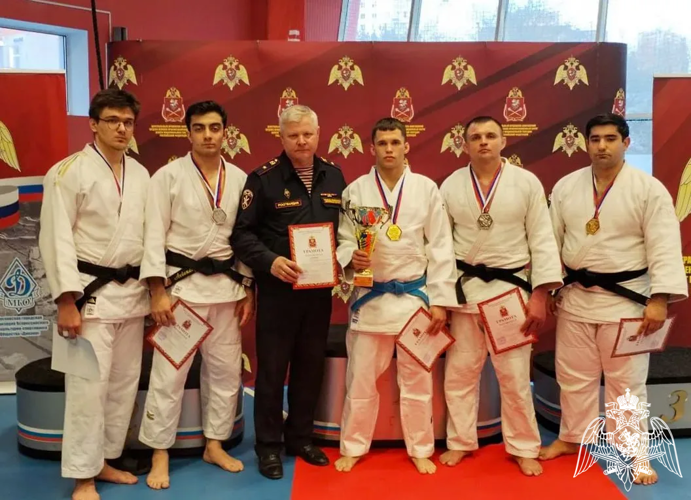 Команда подмосковного главка Росгвардии стала победителем Чемпионата Центрального округа войск национальной гвардии Российской Федерации по дзюдо
