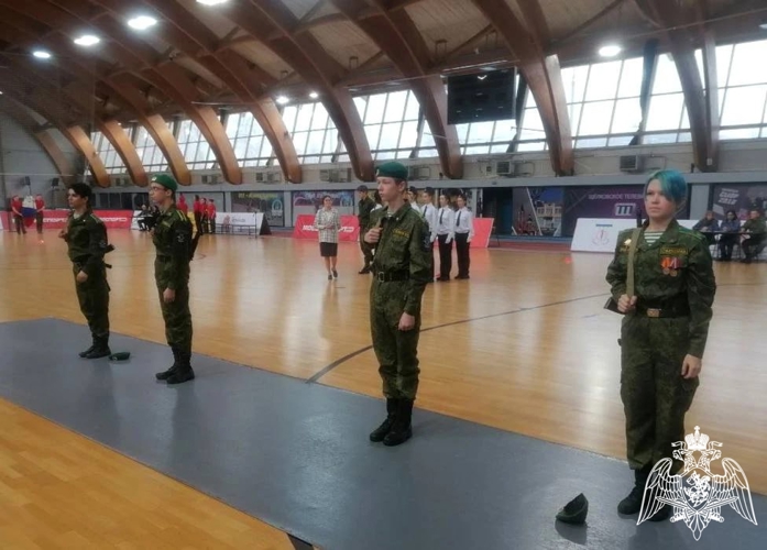 Росгвардейцы вошли в состав судейской коллегии на соревнованиях по строевой подготовке