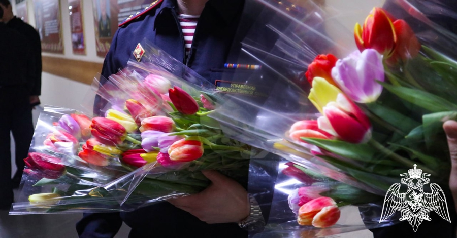 В подмосковном главке Росгвардии состоялось торжественное мероприятие, посвящённое Международному женскому дню