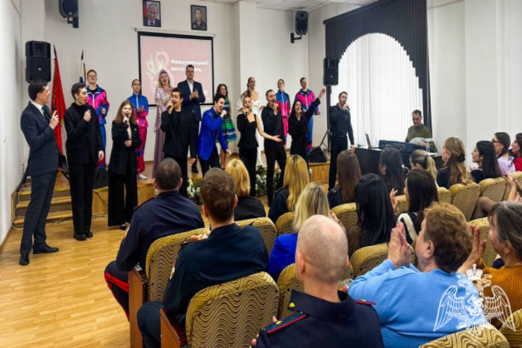 В подмосковном главке Росгвардии состоялось торжественное мероприятие, посвящённое Международному женскому дню