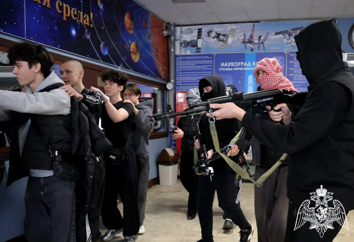 Росгвардейцы приняли участие в межведомственных учениях на объекте образования в Подмосковье