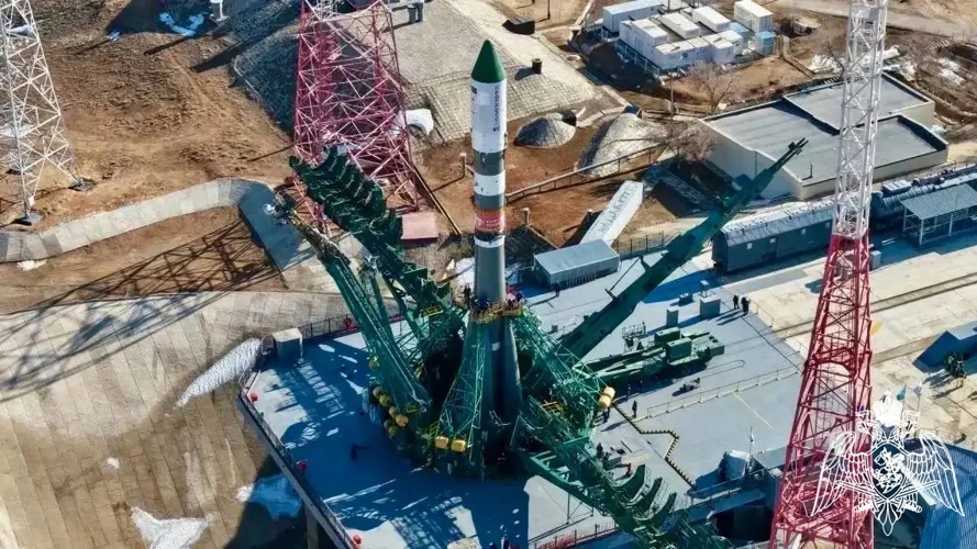 Сотрудники Главного управления Росгвардии по Московской области обеспечивают безопасность космодрома «Байконур»
