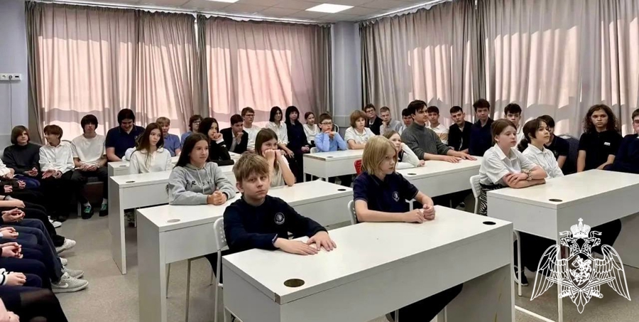 Росгвардейцы провели урок безопасности в Подмосковье