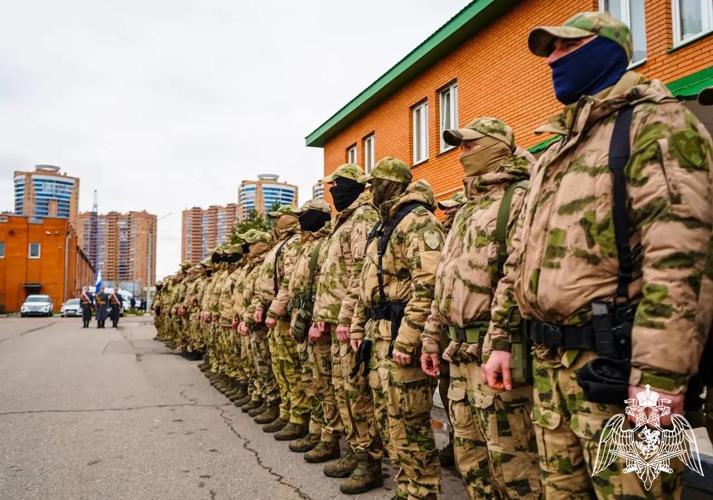 Сотрудники спецподразделений подмосковного главка Росгвардии вернулись из служебной командировки на Северный Кавказ
