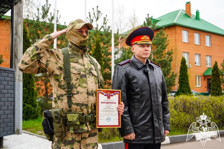 Сотрудники спецподразделений подмосковного главка Росгвардии вернулись из служебной командировки на Северный Кавказ