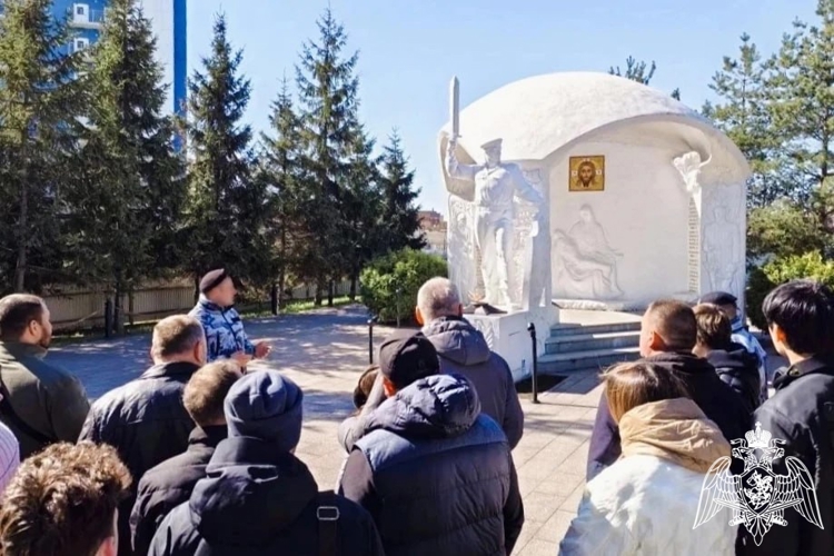 Ветераны спецподразделения подмосковного главка Росгвардии посетили музей коллег из столицы