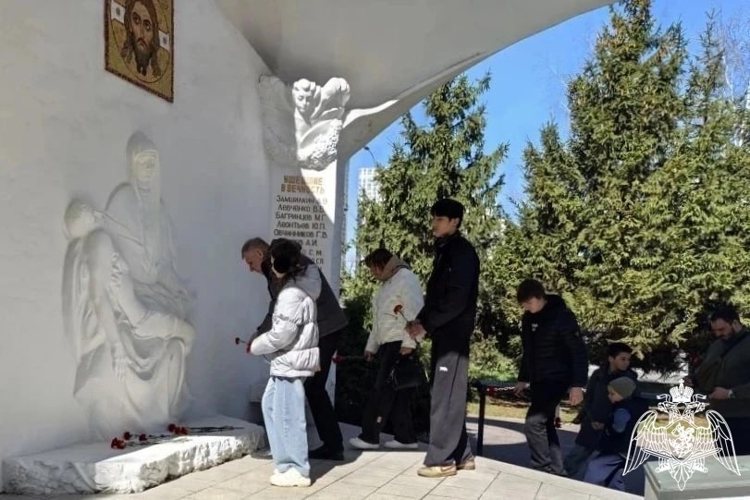 Ветераны спецподразделения подмосковного главка Росгвардии посетили музей коллег из столицы
