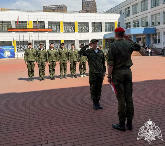 Росгвардейцы провели военно-патриотическую игру для подрастающего поколения в Подмосковье