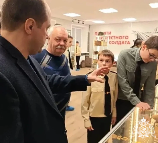 Росгвардейцы организовали для кадетов экскурсию в музей «Неизвестному Солдату» в Подмосковье