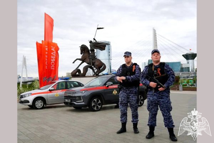 Росгвардейцы обеспечили безопасность при праздновании Дня Великой Победы в Подмосковье