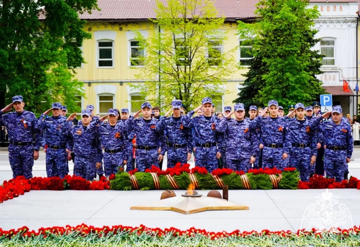 В годовщину Великой Победы сотрудники Главного управления Росгвардии по Московской области почтили память погибших в Великой Отечественной войне