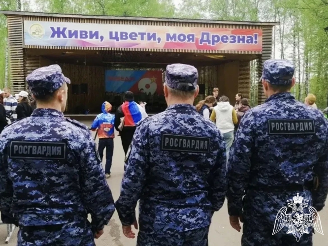 Росгвардейцы обеспечили безопасность при праздновании Дня Великой Победы в Подмосковье