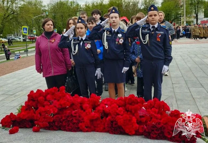 Росгвардейцы приняли участие в патриотической акции «Вахта памяти»
