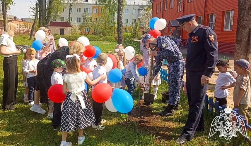 Росгвардейцы организовали мероприятия, посвящённые Дню Победы в Подмосковье