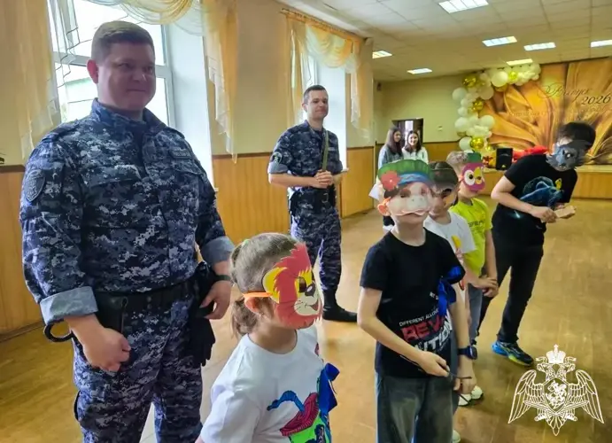 Росгвардейцы организовали патриотическое мероприятие для юных жителей Подмосковья