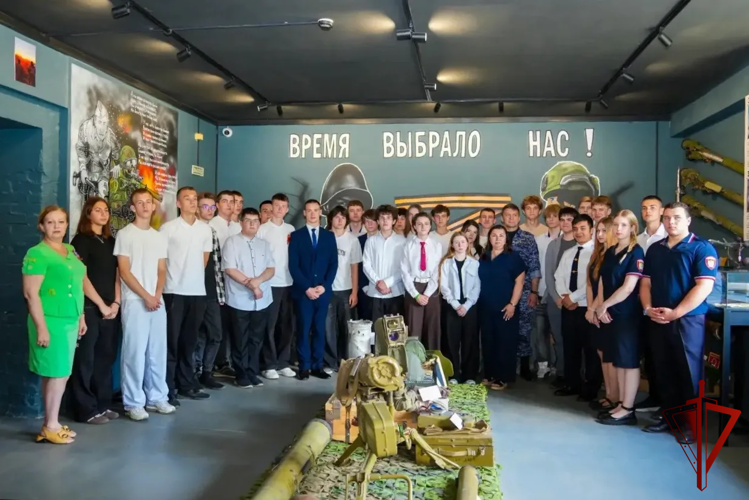 Росгвардейцы провели патриотическое мероприятие в Подмосковье 