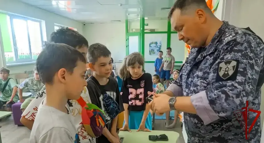 Акция «Каникулы с Росгвардией» продолжается в Подмосковье