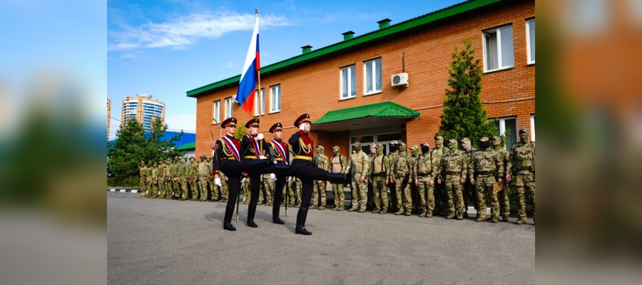 Сотрудники подмосковных спецподразделений Росгвардии, выполнявшие задачи на Северном Кавказе, вернулись из служебной командировки