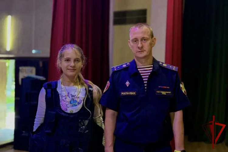 Росгвардейцы провели «Урок безопасности» для детей в Подмосковье