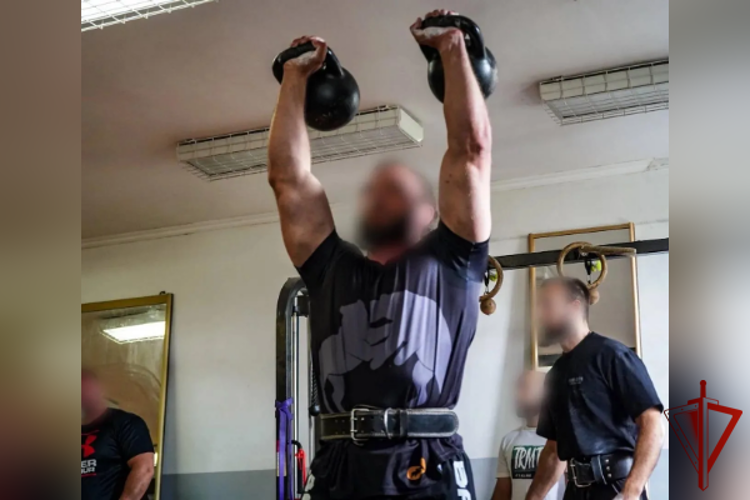 В подмосковном главке Росгвардии состоялся чемпионат по гиревому спорту