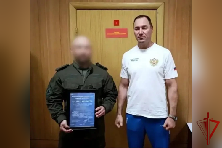 В Подмосковье отметили вклад офицера спецподразделения в воспитание молодёжи